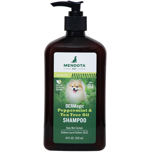 NEW DERMagic Peppermint & Tea Tree Oil Shampoo (BONUS SIZE) (SLS-free)